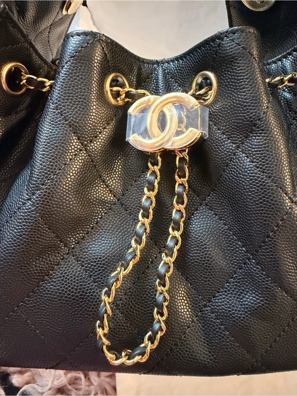 Brand New GIFTABLE Chanel 25 mini black caviar